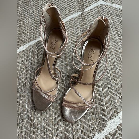 JEWEL BADGLEY MISCHKA Jolene heel Sz 10 - Picture 2 of 6